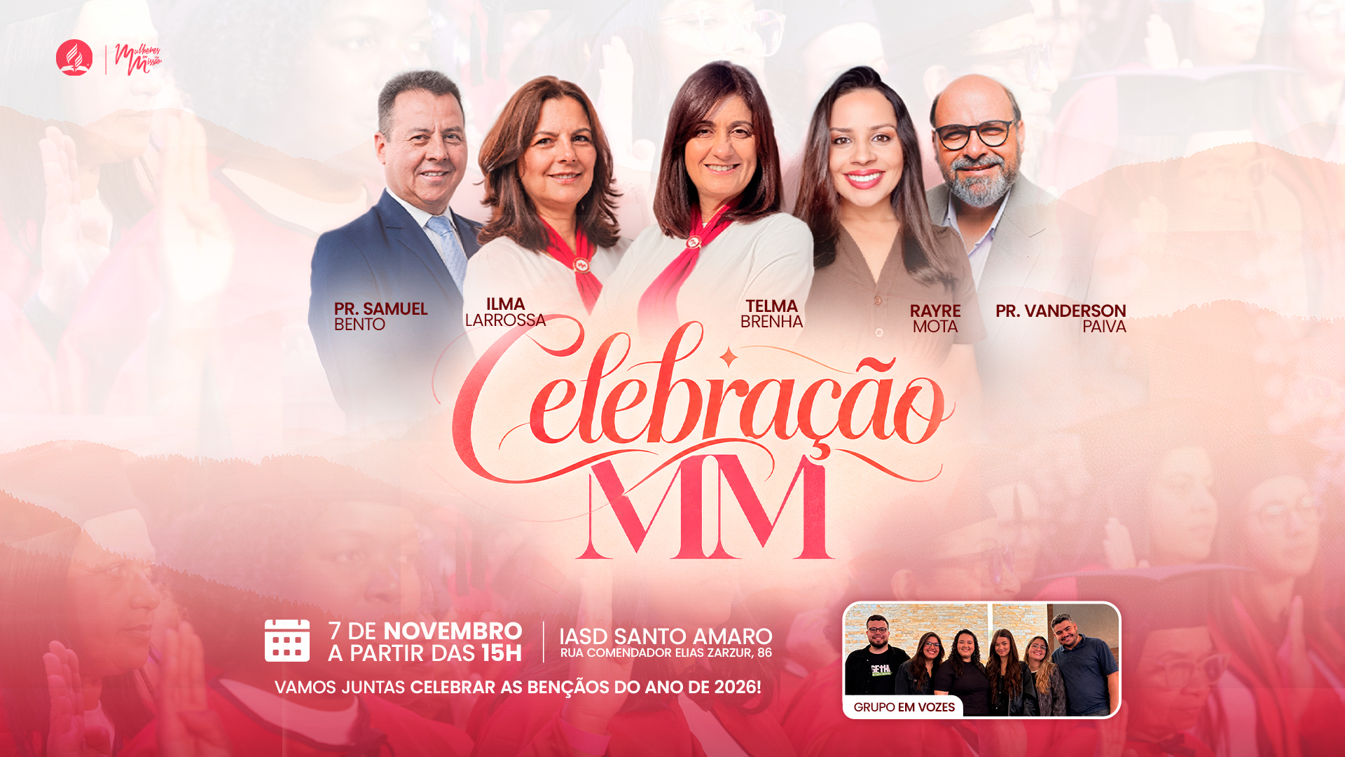 Celebração Ministério da Mulher